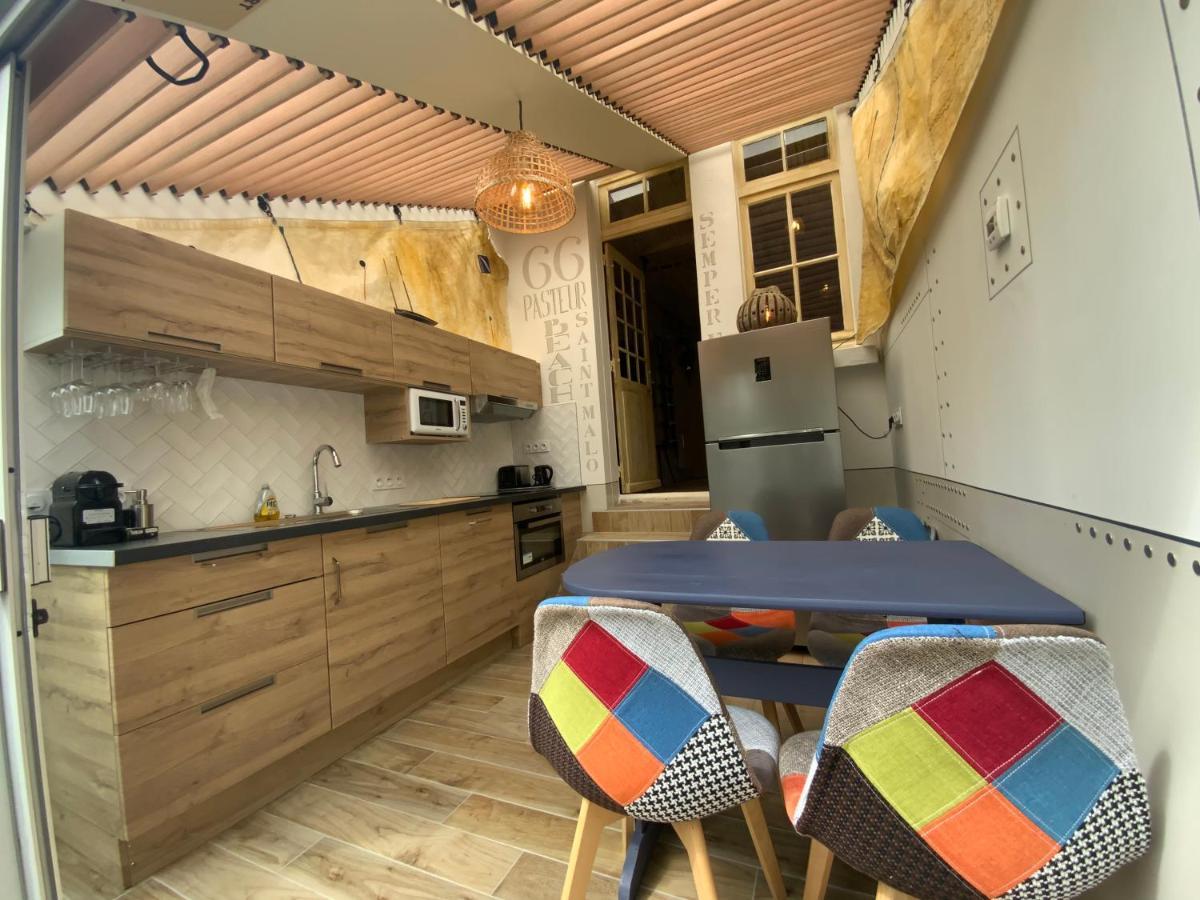 Maison Bord De Mer « Le Bateau Ivre » Saint-Malo Ngoại thất bức ảnh
